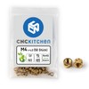 CNC KITCHEN Original Thread Insert, M4x4, Pack of 50, Short