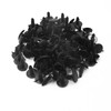100pcs Universal 5x4mm Hole Dia Plastic Rivet Push Pin Trim