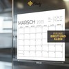 Finoly Magnetic Calendar 2025/2026 | Calendar Magnetic Fridge from January
