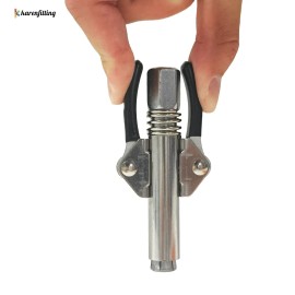 Grease Gun Coupler Nozzle Oiling Double Handle Injection Nozzle Grease GunCapacity: Grease Gun Coupler B, Max. Pressure: none