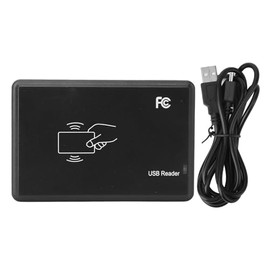 Tefola - Lector de Tarjetas ID RFID, Lector Control de Acceso sin Contacto de Baja Frecuencia 125 KHZ, Inteligente con Interfaz USB, Plug and Play, Al
