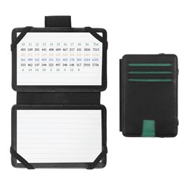 YLZZMDQSZ Golf Score Card Wallet, Golf Score Card Note Taking Holder Leather Book Cover, Versatile Golfs Sports and Outdoor Club Accessories, Gifts for Golfers, Leather Golfs Gifts