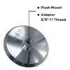 ComeFloor Aluminum Backer Pad, 5 Inch Hook and Loop Backing
