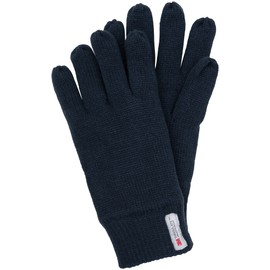 Indicode Unisex Jason Gloves Fleece Lining Men's Gloves Women's Gloves, navy