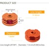 SUIFAYIO Strimmer Spool, Trimmer Line Spools Compatible with Worx McGregor