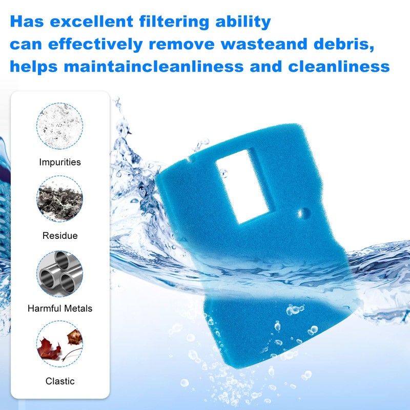 Kscjdg Pond Filter Pad Fountain Sponge Filter Replacement Pond CUF-6000