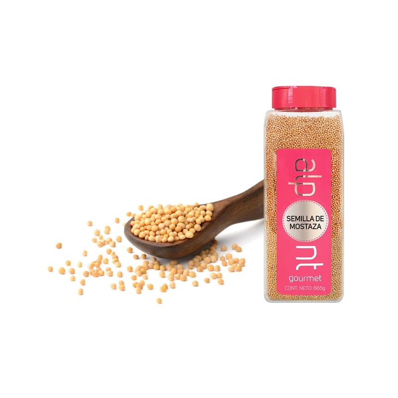 ALPONT GOURMET Semilla de Mostaza, 665 g