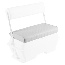 Wise 8WD159-R-S Replacement Seat Cushion for Wise 8WD159 Series 50 Quart Swingback Cooler Seat, White