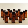 Boston Round Bottles, 1/2 Oz Pack of 12
