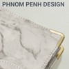 Budget Binder with Cash Envelopes PU Leather Marbling A6 Money