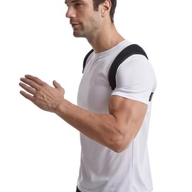 Clavicle Strap, Back correction hunchback strap with breathable and anti hunchback sitting posture correction device with adjustable collarbone