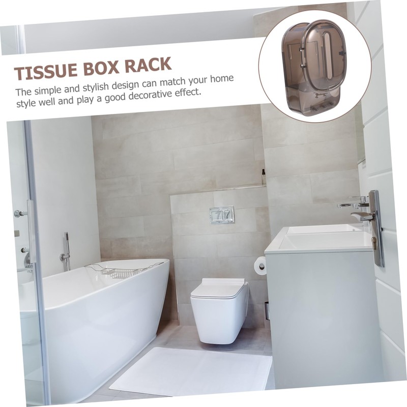 Cabilock Tissue Box -Mounted Tissue Cases Napkin Storage Easy to
