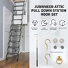 Attic Ladder Pull System Kit - Attic Pull Down System