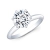 JEWELLERY CRAFT 3ct D VVS Lab Created Simulated Diamond Solitaire