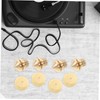 LABRIMP 4pcs Speaker Feet Isolation Pads Speaker Spikes Speaker Pad