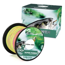 Braided Fishing Line 8-Way 300 m / 500 m / 1000 m Strong PE Dynamix Line Colourfast 0.1-0.3 mm 14-45 lb