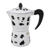 Aoveew Aluminium Milk Cow Colour Pot Portable Coffee Pot for