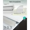 Yoolax Motorized Blinds with Remote, Electric Zebra Blinds for Indoor