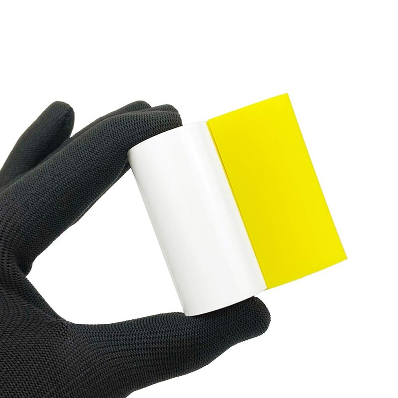 CARTINTS 2Inch Water Glass Wiper Water Blade Rubber Mini Squeegee