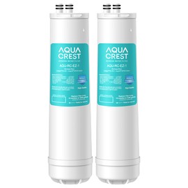 AQUA CREST RC EZ 1 Water Filter, Replacement for Culligan® RC-EZ-1, US-EZ-1, RV-EZ-1, Brita® USF-201, USF-202, DuPont® Carbon 3000QT Filter, 3K Gallons, 2 Pack