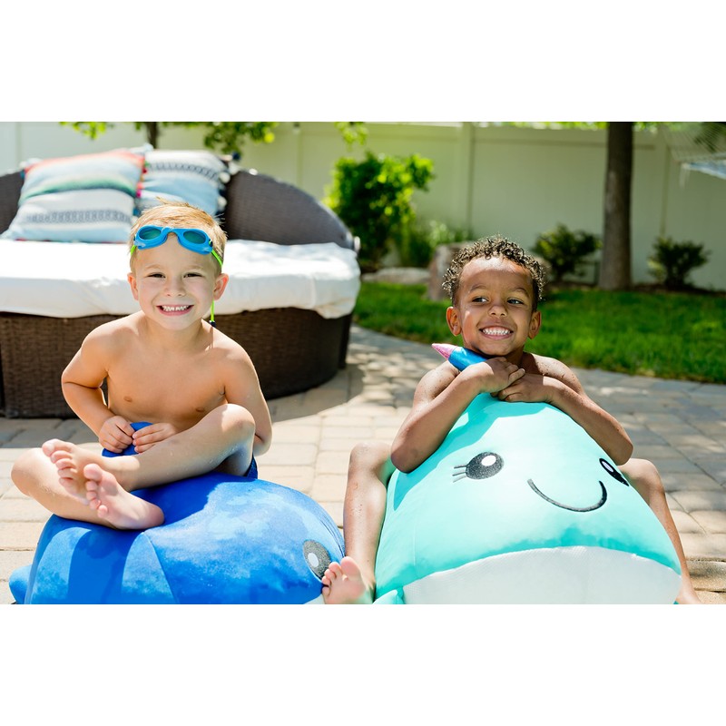 Posh Creations Floating Animal Pool Floats with EPS for Kids,