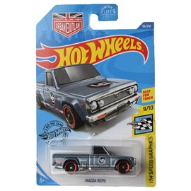 Hot Wheels Speed Grahpics 9/10 Mazda Repu 93/250, Slate