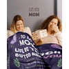 KLL Blanket Gifts for Mom, Mom Birthday Gifts from Daughter