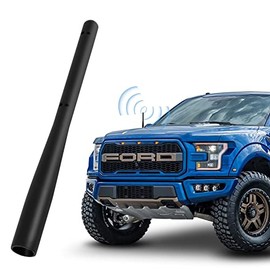 VOFONO 5 Inch Rubber Antenna Fit for 2009-2021 Ford f150, Car Wash Proof,Designed for Optimized FM/AM