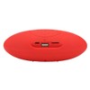 Cool Streamlined Oval Shaped Subwoofer Bluetooth Speaker with FM Function
