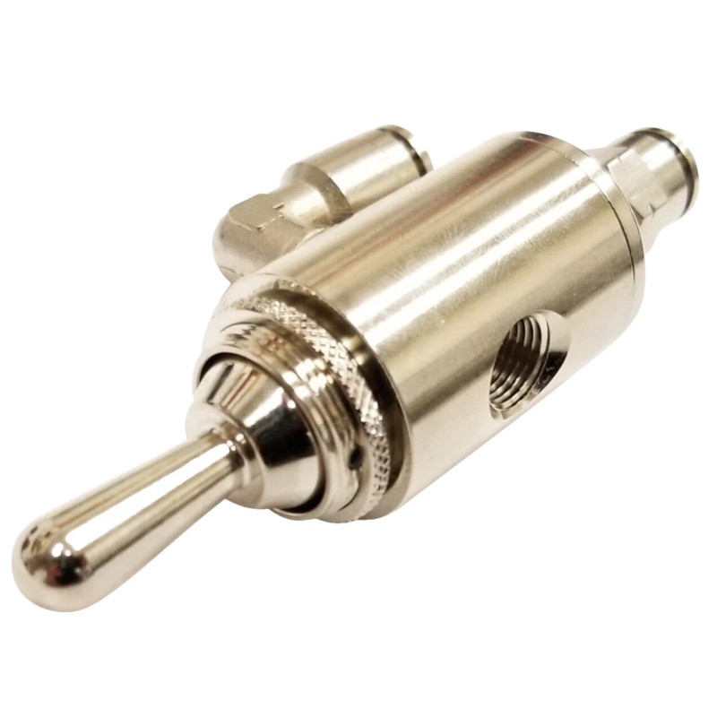 airmaxxx Manual Air Ride Valve 3 Position Toggle Switch 1/4"