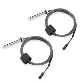 2 Pack Hot Tub Sensor Compatible with Balboa Spa Heater M7 System 30344 30042 30382, 24" Temp/Hi-Limit, 1/4" Dia Dual Purpose Sensor Hot Tub Heater OE# 53605, 32016, 9711-101 etc