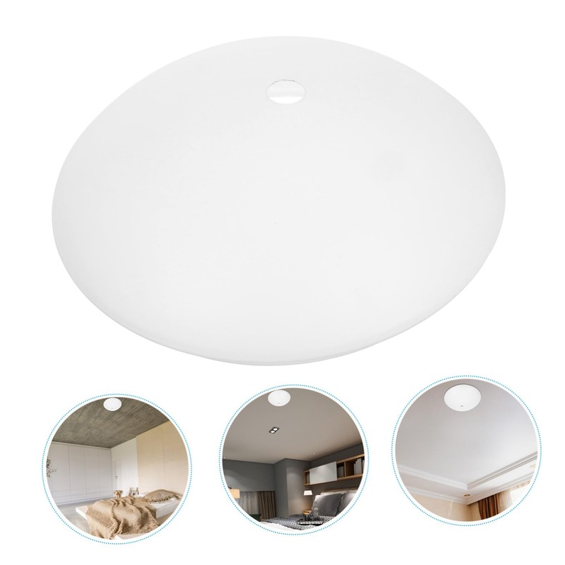 CHILDWEET Round Ceiling Light Cover Replacement with Circular Hole for