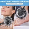 Cepillo de Baño Exfoliante con Mango Largo y Carbón de