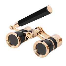 Aroncent Opera Glasses Binoculars 3X25 Theater Glasses Mini Binocular Compact with Adjustable Handle for Adults Kids Women in Opera Musical Concert
