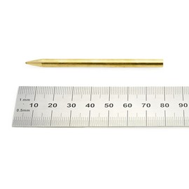 Set of 2 Stainless Steel Paracord Gold, 77 mm, straight needle needle needle for 550 Paracord Bracelets Craft for Ropes, Ganzoo