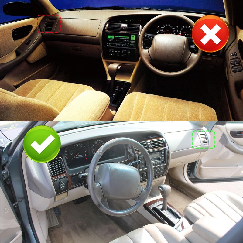 Car Air Vent Outlet Left Hand Drive Passenger Side Dashboard