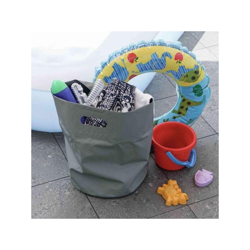 Tarp Bag Round S Black