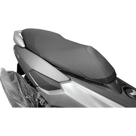 Komine AK-361 Motorcycle Stretchable Waterproof Seat Cover, Black, Large, Waterproof, Stretchable