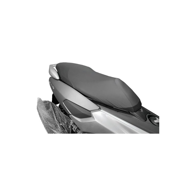 Komine AK-361 Motorcycle Stretchable Waterproof Seat Cover, Black, Large, Waterproof,