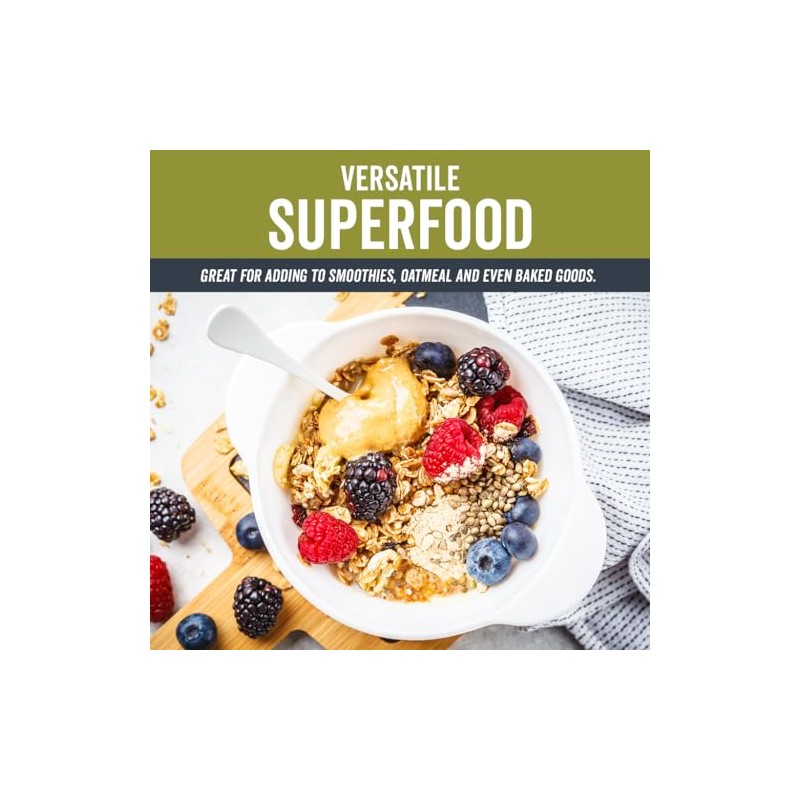 Viva Labs Organic Maca Powder Gelatinized for Enhanced Bioavailability, Non-GMO,