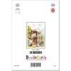 doodlecards Get Well Card Garden Shed Medium Size with Plain