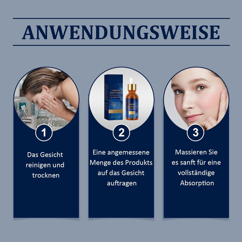 Soleneva Firming Facial Essence, Anti-Wrinkle Serum