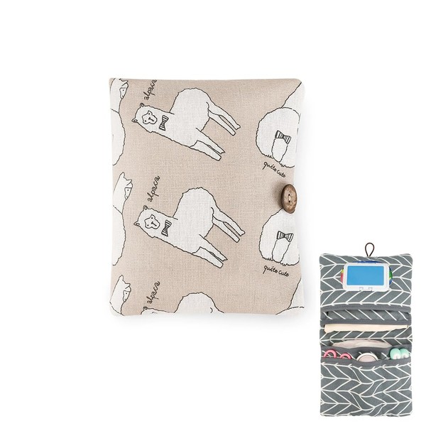 KEWUF 1 Pcs windeltasche, wickeltasche organizer, Windeltasche Organizer und Kosmetiktasche