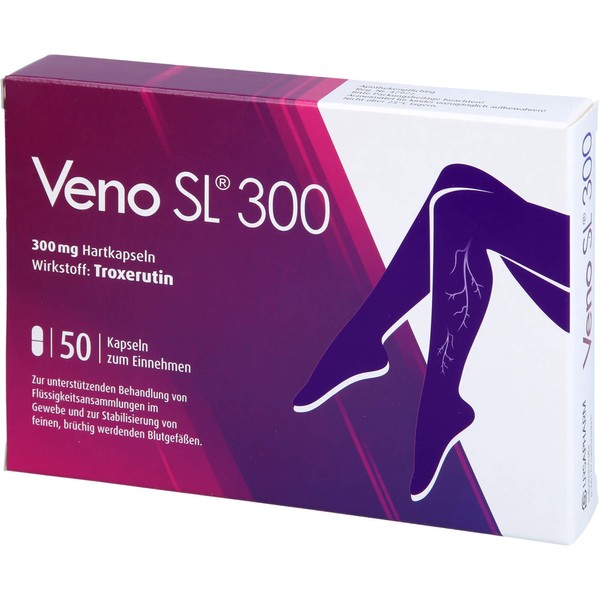Veno SL 300 - Supportive Treatment for Vein Weakness, Spider