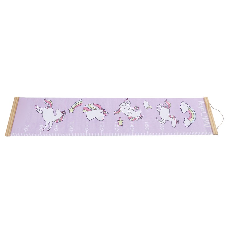 Kid's Growth Chart Removable Hanging Wall Decor Height Measuring Ruler