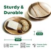 DISPOSABLE GREEN – Round Disposable Plates, Areca Leaf Serving Plates,