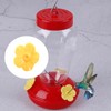 Pocoxll 16 Pcs Yellow Hummingbird Feeder Replacement Parts, Replacement Flowers
