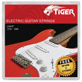 Tiger Electric Guitar Strings Light - 0.010-0.046
