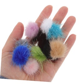 Minkissy Fluffy Balls for Nail Art Magnetic Manicure Plush Balls Decorative Set