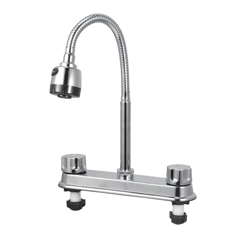 Kitchen Sink Faucet Professional Modern Simple Style Cold Hot Dual